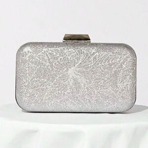 Elegant Silver Clutch
